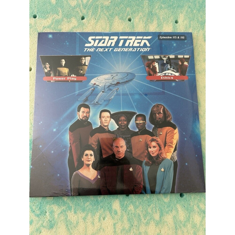 Star Trek TNG LaserDisc 1992 Sci-Fi Episodes 115 And 116 - Paramount NEW Sealed